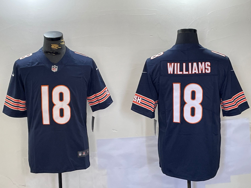 Men Chicago Bears 34 Payton blue Nike Limited 2025 NFL Jersey style 001